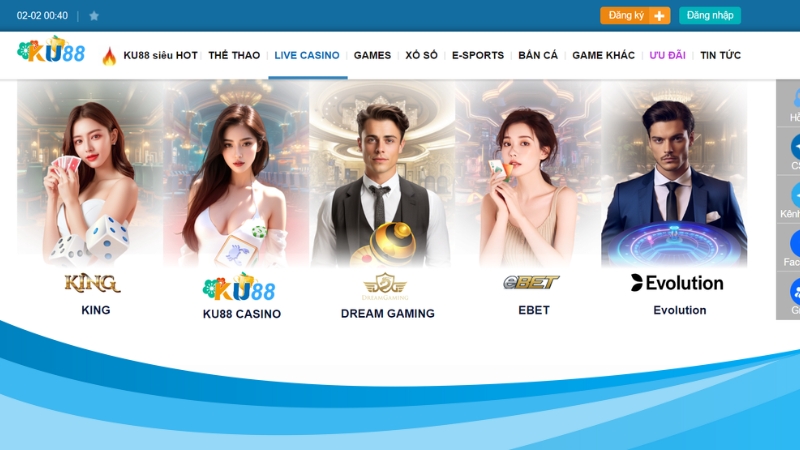 Thế giới Live Casino đẳng cấp Thế giới Live Casino đẳng cấp